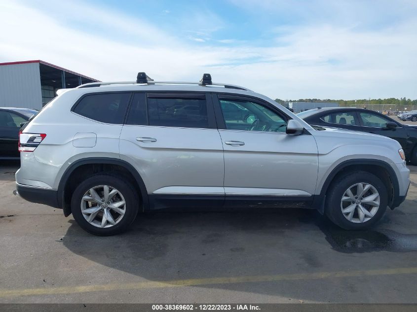 2018 Volkswagen Atlas 3.6L V6 Sel VIN: 1V2MR2CA0JC507759 Lot: 38369602