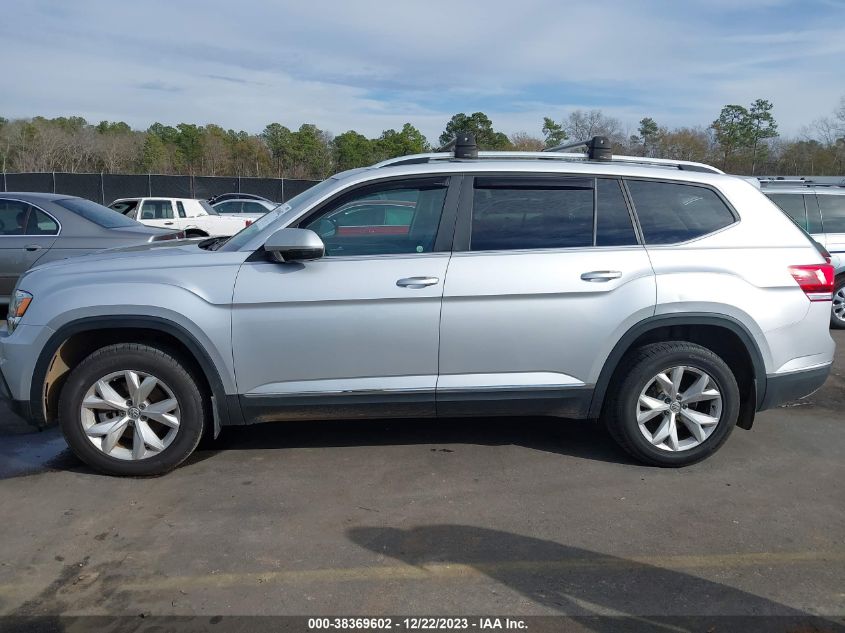 2018 Volkswagen Atlas 3.6L V6 Sel VIN: 1V2MR2CA0JC507759 Lot: 38369602