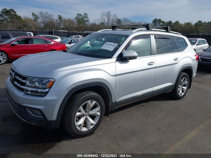 2018 Volkswagen Atlas 3.6L V6 Sel VIN: 1V2MR2CA0JC507759 Lot: 38369602