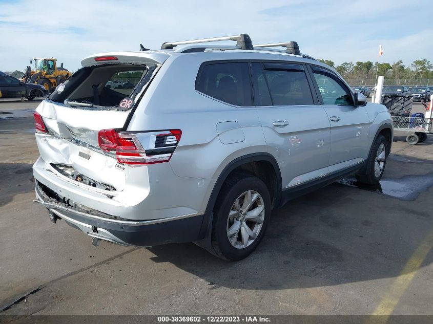 2018 Volkswagen Atlas 3.6L V6 Sel VIN: 1V2MR2CA0JC507759 Lot: 38369602