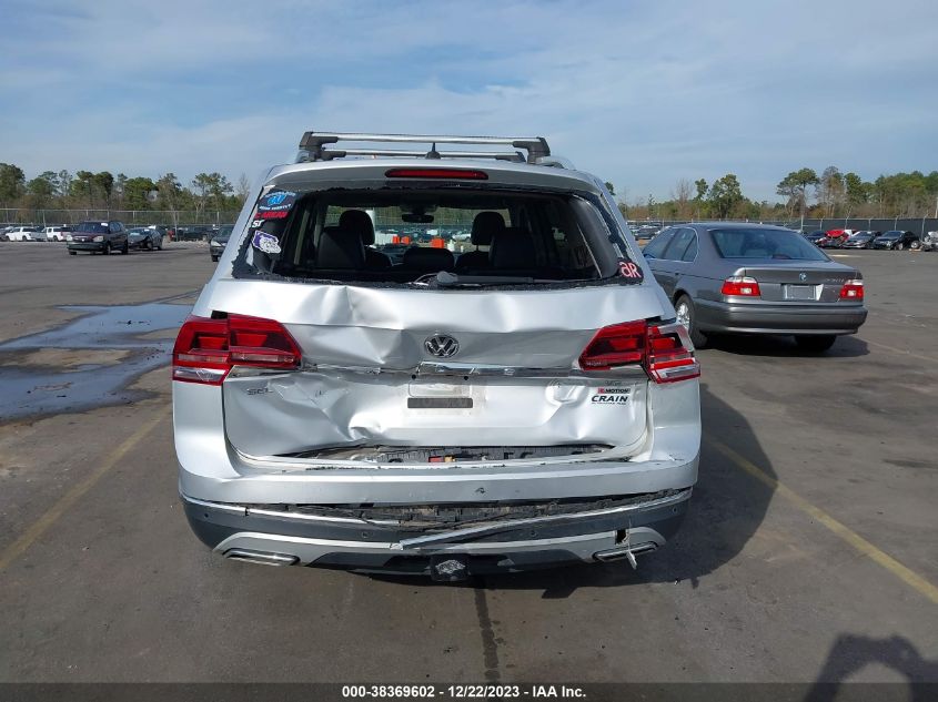 2018 Volkswagen Atlas 3.6L V6 Sel VIN: 1V2MR2CA0JC507759 Lot: 38369602