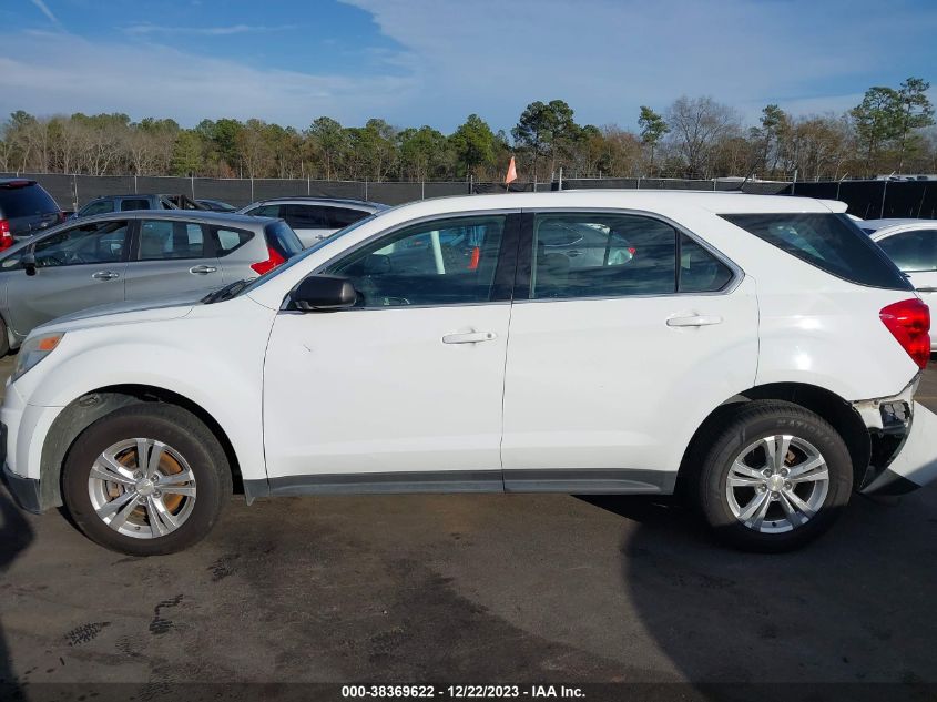 2014 Chevrolet Equinox Ls VIN: 1GNALAEK8EZ112616 Lot: 38369622