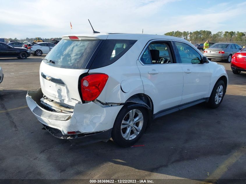 2014 Chevrolet Equinox Ls VIN: 1GNALAEK8EZ112616 Lot: 38369622