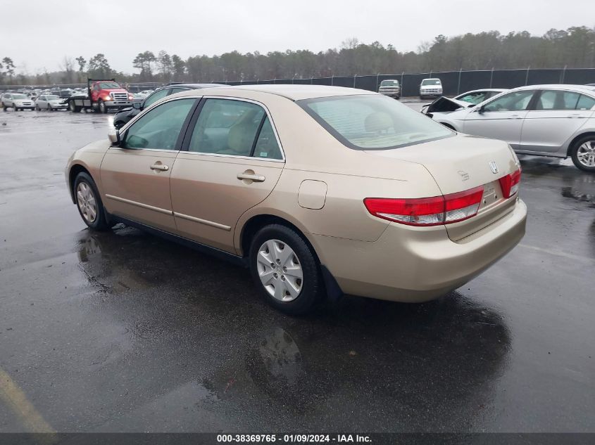 1HGCM56383A142421 2003 Honda Accord 2.4 Lx