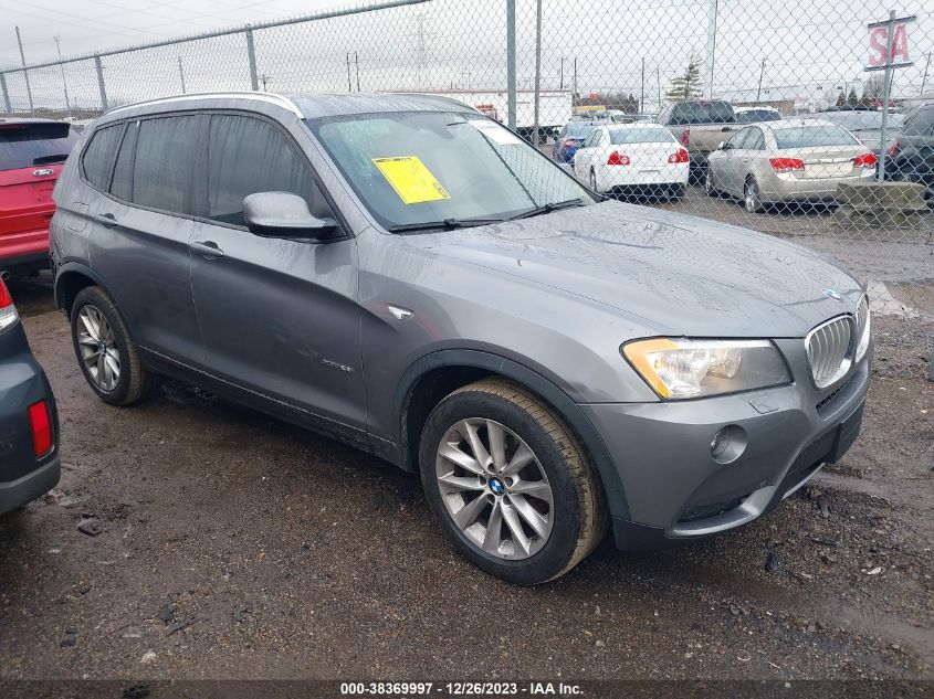 2014 BMW X3 xDrive28I VIN: 5UXWX9C59E0D33176 Lot: 38369997