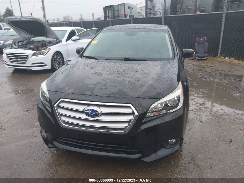 2016 Subaru Legacy 2.5I Premium VIN: 4S3BNBH66G3036850 Lot: 38369999