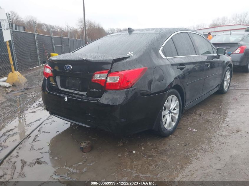 2016 Subaru Legacy 2.5I Premium VIN: 4S3BNBH66G3036850 Lot: 38369999