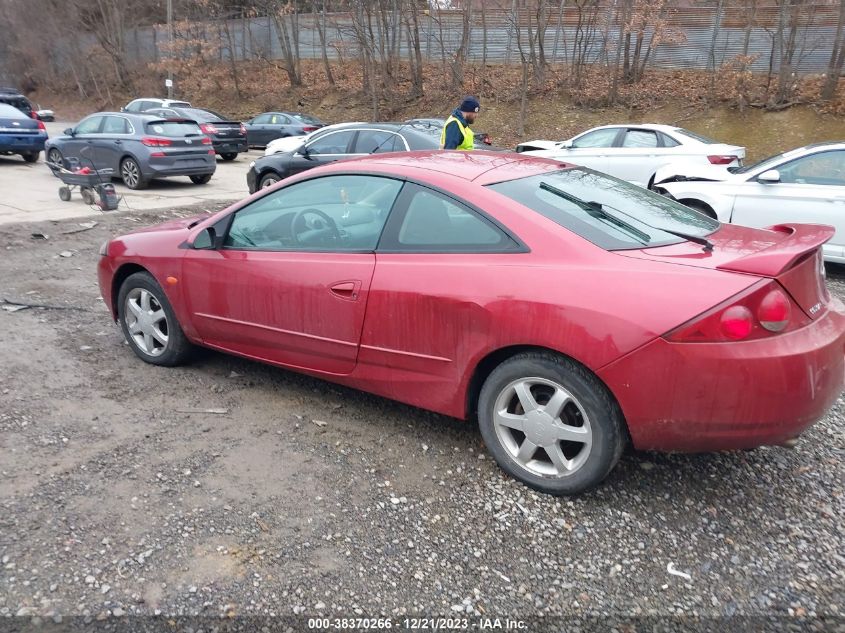 2000 Mercury Cougar V6 VIN: 1ZWFT61L4Y5646131 Lot: 38370266