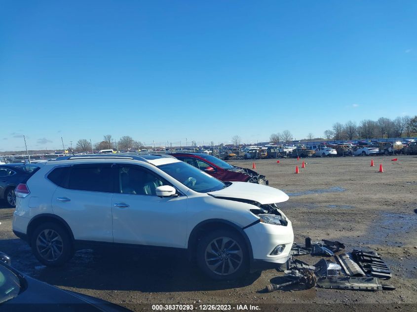 2016 Nissan Rogue Sl VIN: 5N1AT2MV8GC768553 Lot: 38370293