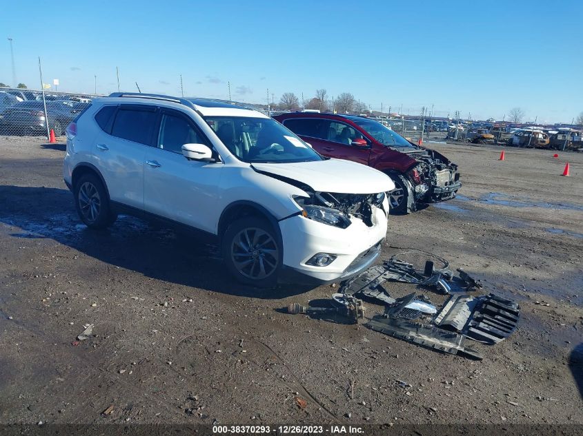 2016 Nissan Rogue Sl VIN: 5N1AT2MV8GC768553 Lot: 38370293