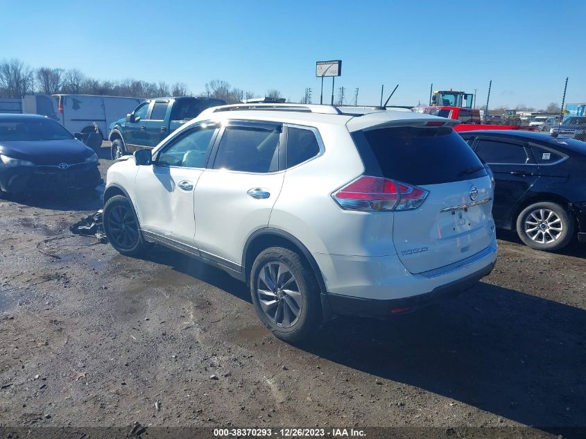 2016 Nissan Rogue Sl VIN: 5N1AT2MV8GC768553 Lot: 38370293