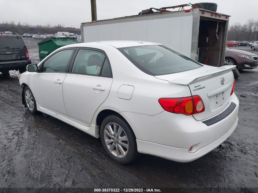 2009 Toyota Corolla S VIN: 1NXBU40E19Z155237 Lot: 38370322