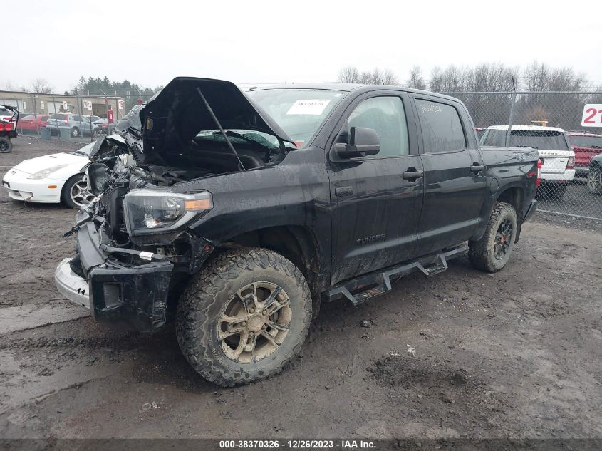 2019 Toyota Tundra Trd Pro 5.7L V8 VIN: 5TFDY5F10KX863222 Lot: 38370326