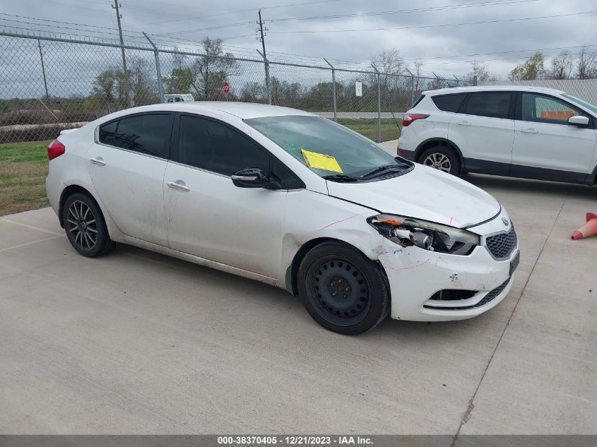 2014 Kia Forte Ex VIN: KNAFX4A85E5115542 Lot: 38370405