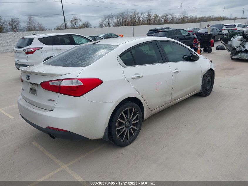 2014 Kia Forte Ex VIN: KNAFX4A85E5115542 Lot: 38370405