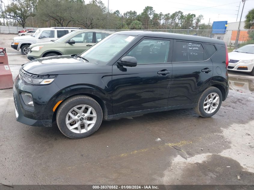 2022 Kia Soul Lx VIN: KNDJ23AU9N7162242 Lot: 38370552