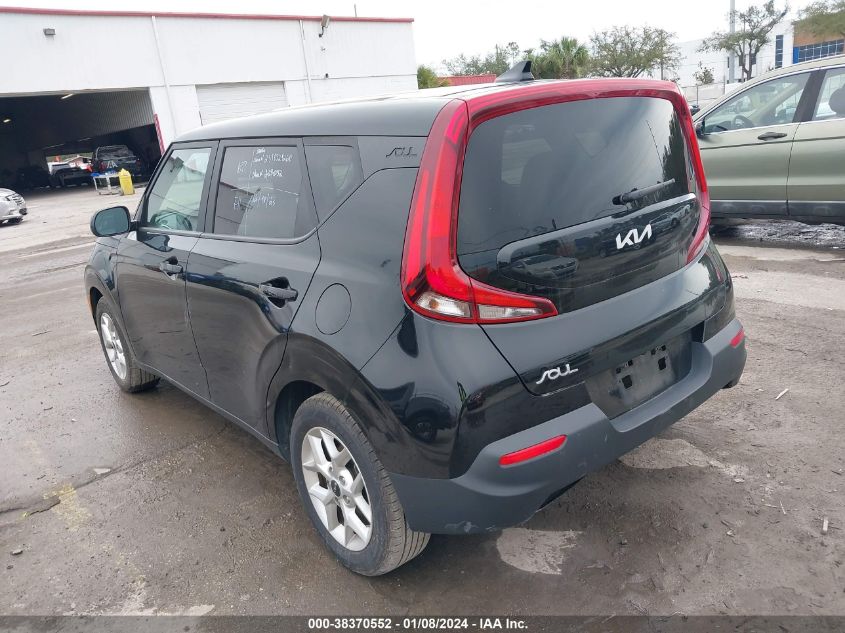 2022 Kia Soul Lx VIN: KNDJ23AU9N7162242 Lot: 38370552