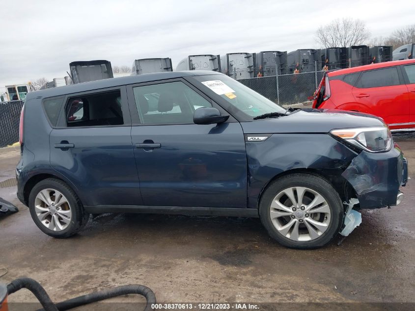 2016 Kia Soul + VIN: KNDJP3A51G7386988 Lot: 38370613