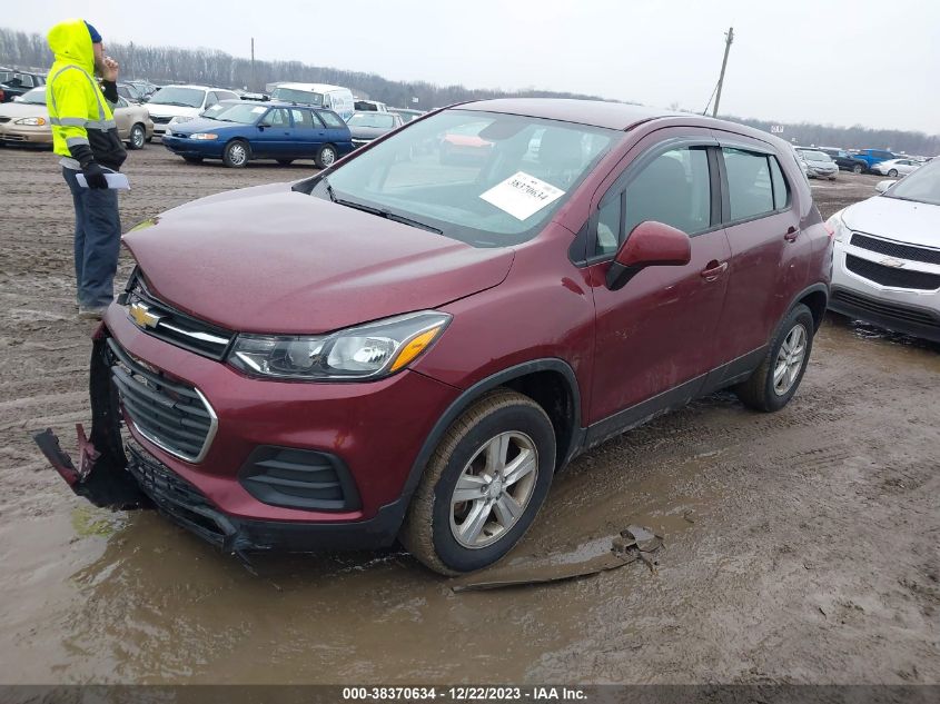 2017 Chevrolet Trax Ls VIN: 3GNCJNSB3HL193918 Lot: 38370634