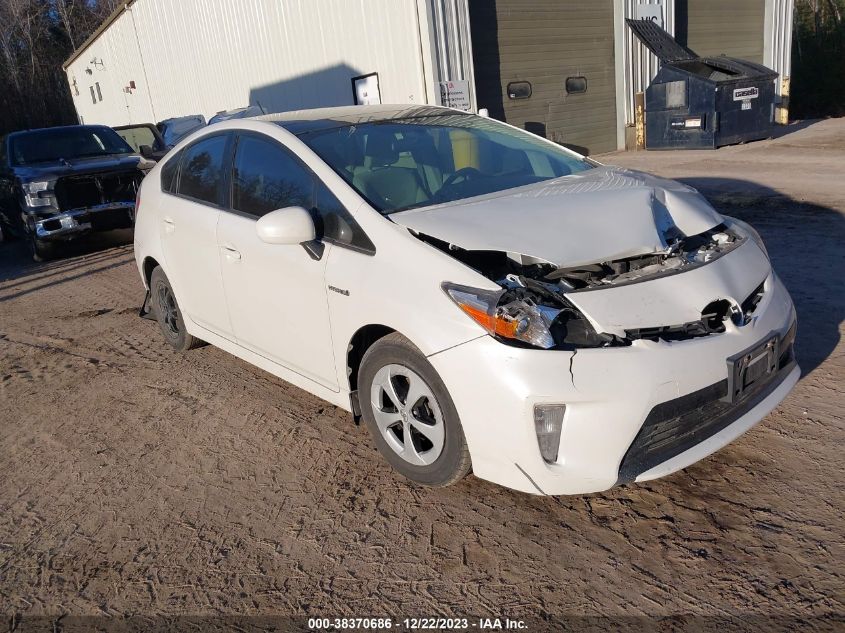 2015 Toyota Prius Three VIN: JTDKN3DU1F0438575 Lot: 38370686