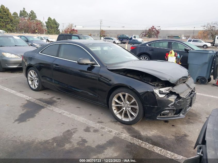 2013 Audi A5 2.0T Premium VIN: WAULFAFR1DA001422 Lot: 38370723