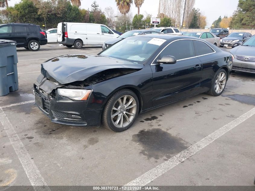 2013 Audi A5 2.0T Premium VIN: WAULFAFR1DA001422 Lot: 38370723