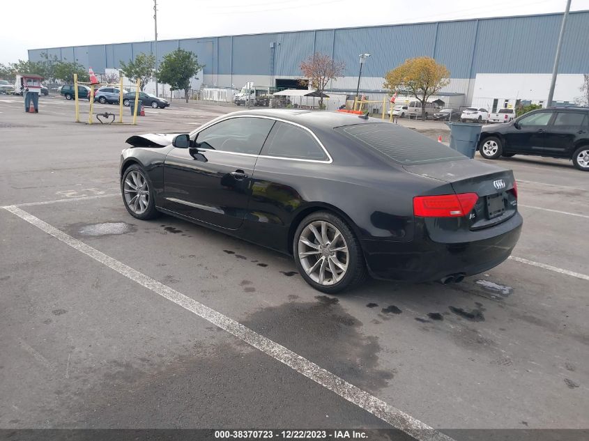 2013 Audi A5 2.0T Premium VIN: WAULFAFR1DA001422 Lot: 38370723