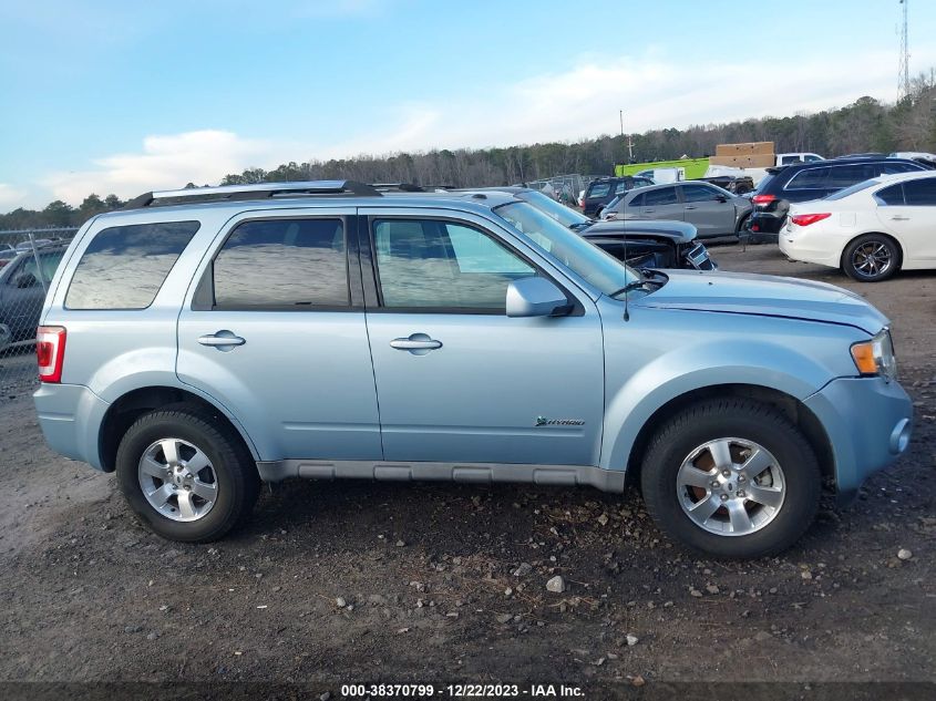 2009 Ford Escape Hybrid Limited VIN: 1FMCU49379KB11678 Lot: 38370799