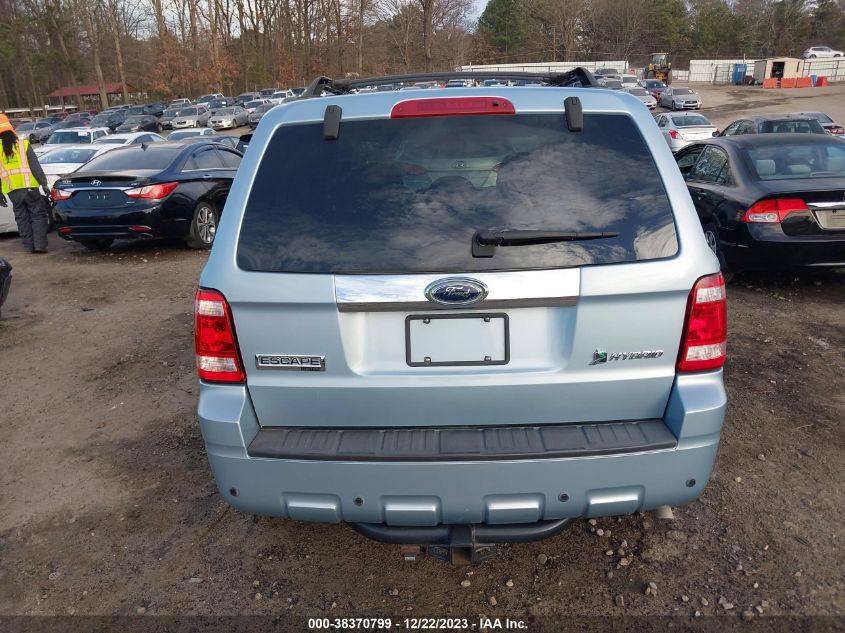 2009 Ford Escape Hybrid Limited VIN: 1FMCU49379KB11678 Lot: 38370799