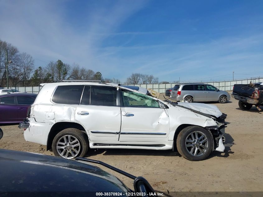 2015 Lexus Lx 570 VIN: JTJHY7AX8F4167317 Lot: 38370924