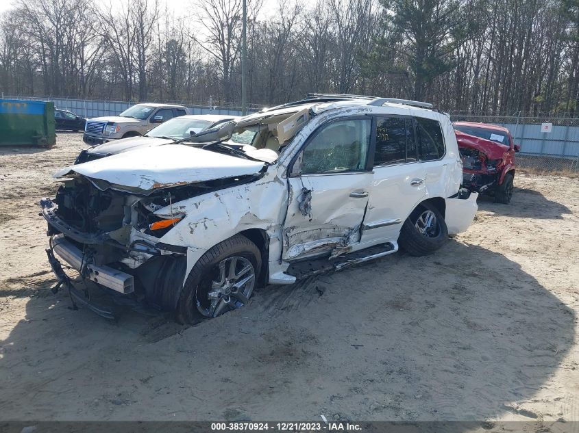 2015 Lexus Lx 570 VIN: JTJHY7AX8F4167317 Lot: 38370924