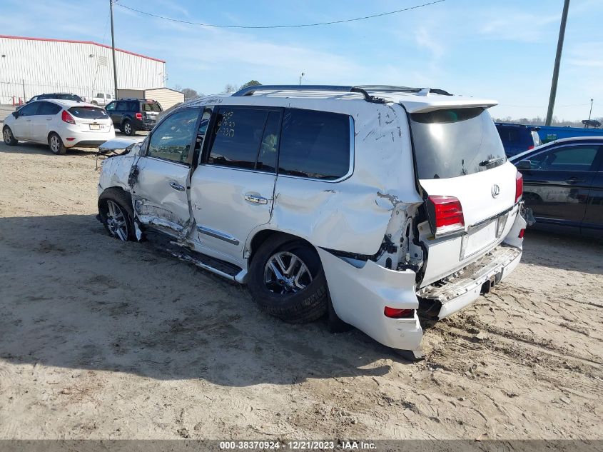 2015 Lexus Lx 570 VIN: JTJHY7AX8F4167317 Lot: 38370924