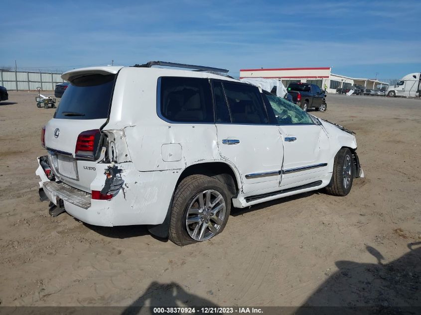 2015 Lexus Lx 570 VIN: JTJHY7AX8F4167317 Lot: 38370924