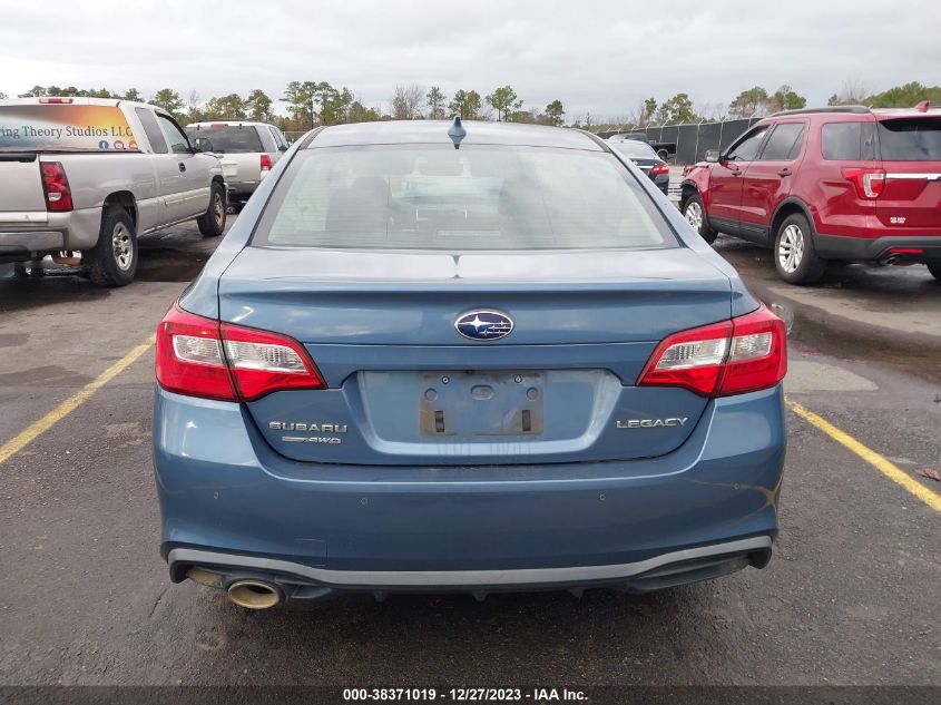 2018 Subaru Legacy 2.5I Limited VIN: 4S3BNAN61J3026183 Lot: 38371019