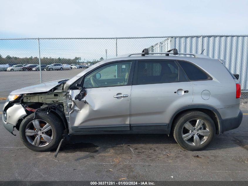 2013 Kia Sorento Ex V6 VIN: 5XYKU4A22DG401408 Lot: 38371281