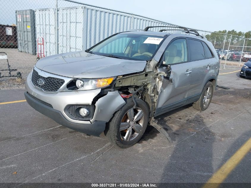 2013 Kia Sorento Ex V6 VIN: 5XYKU4A22DG401408 Lot: 38371281