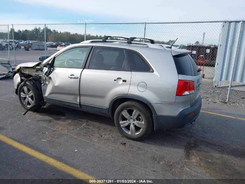 2013 Kia Sorento Ex V6 VIN: 5XYKU4A22DG401408 Lot: 38371281