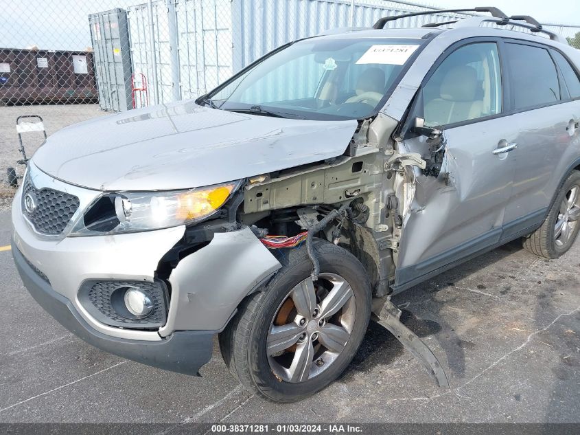 2013 Kia Sorento Ex V6 VIN: 5XYKU4A22DG401408 Lot: 38371281