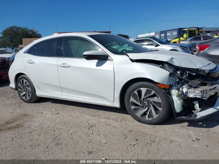 2018 Honda Civic Lx VIN: SHHFK7H23JU220690 Lot: 38371290