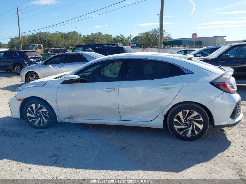 2018 Honda Civic Lx VIN: SHHFK7H23JU220690 Lot: 38371290