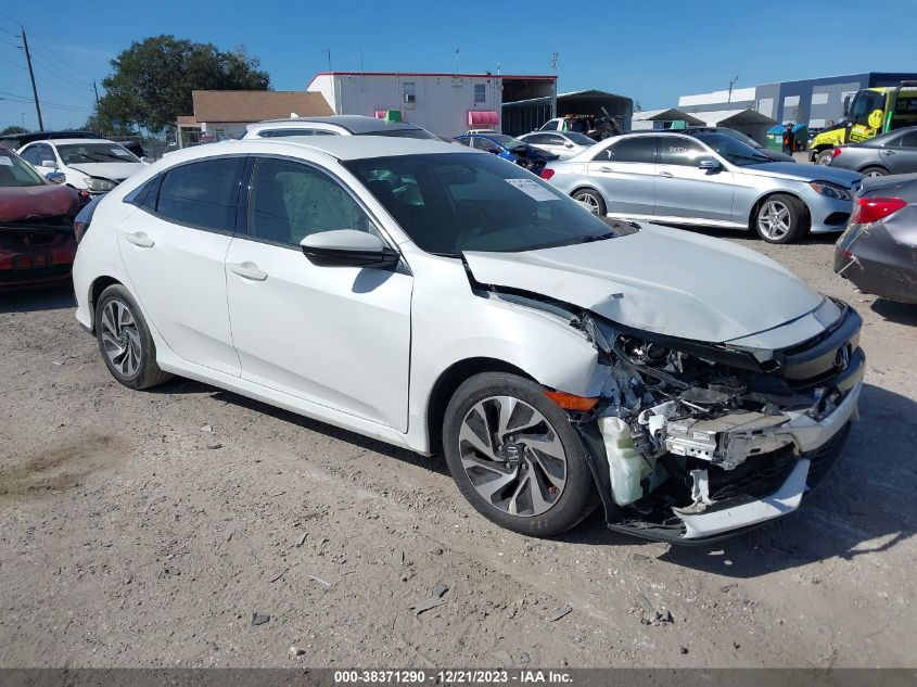 2018 Honda Civic Lx VIN: SHHFK7H23JU220690 Lot: 38371290