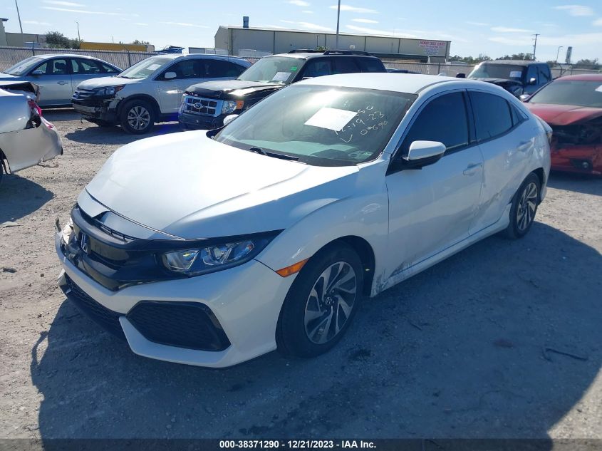2018 Honda Civic Lx VIN: SHHFK7H23JU220690 Lot: 38371290