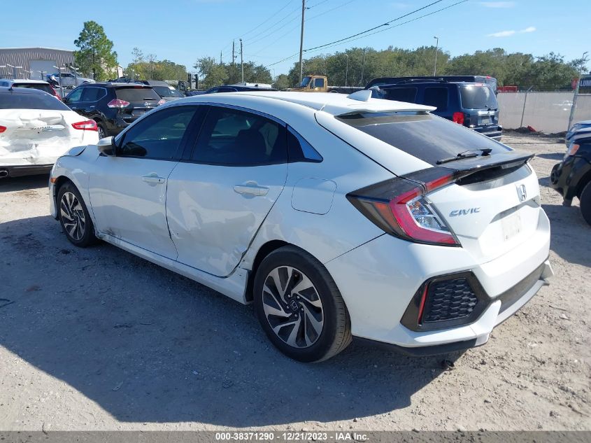 2018 Honda Civic Lx VIN: SHHFK7H23JU220690 Lot: 38371290