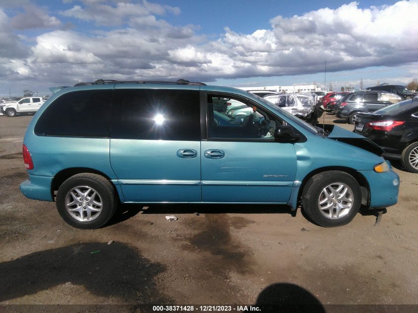 1999 Dodge Caravan Se VIN: 2B4GP45R6XR142391 Lot: 38371428