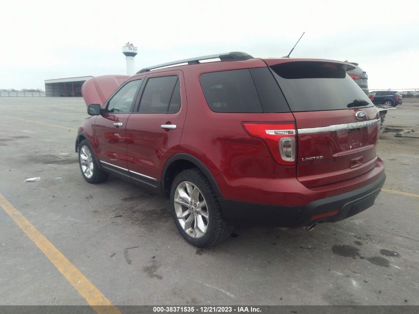 2013 Ford Explorer Limited VIN: 1FM5K8F8XDGB39590 Lot: 38371535