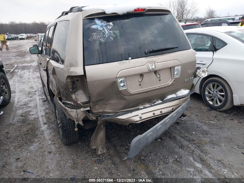 2004 Honda Pilot Ex-L VIN: 2HKYF18544H574486 Lot: 38371566