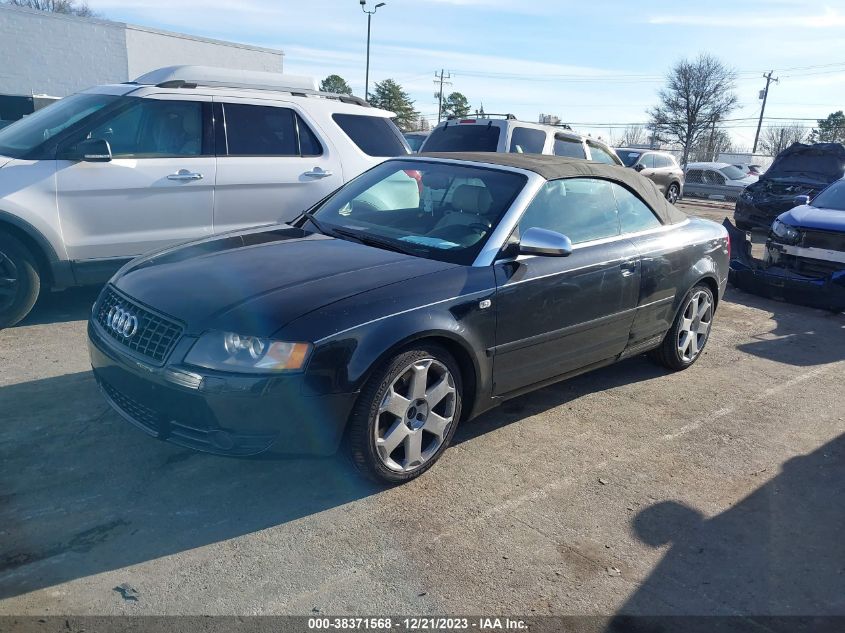 2005 Audi S4 Base (A6) VIN: WUARL48H55K900634 Lot: 38371568