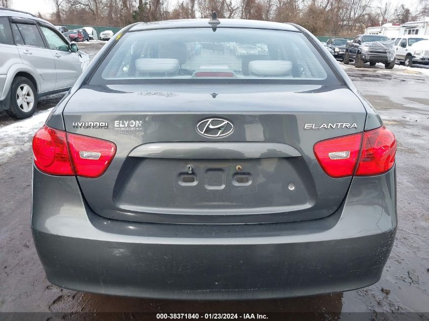 2009 Hyundai Elantra Gls VIN: KMHDU46DX9U687948 Lot: 38371840