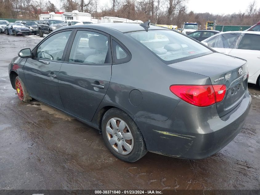 2009 Hyundai Elantra Gls VIN: KMHDU46DX9U687948 Lot: 38371840