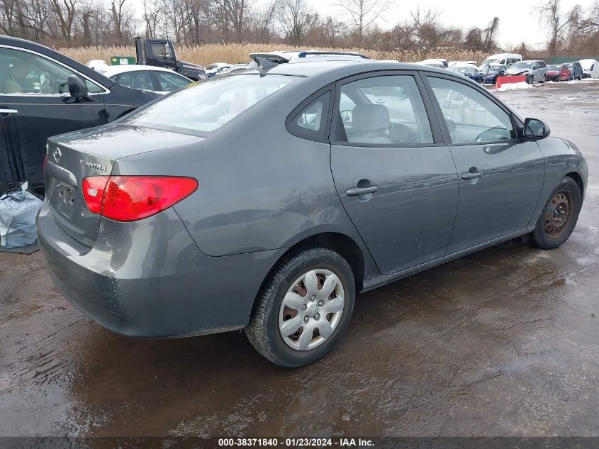 2009 Hyundai Elantra Gls VIN: KMHDU46DX9U687948 Lot: 38371840